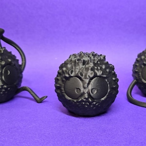Studio Ghibli Spirited Away Soot Spirits Susuwatari Spirit Desk/Shelf Charm Set of 3