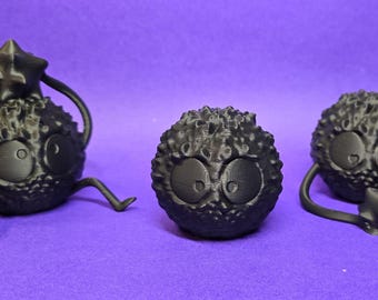 Studio Ghibli Spirited Away Soot Spirits Susuwatari Spirit Desk/Shelf Charm Set of 3