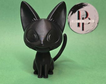 Studio Ghibli Kiki's Delivery Service Jiji Cat Desk/Shelf Charm