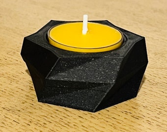 Tea Light Candle Holder and Candle