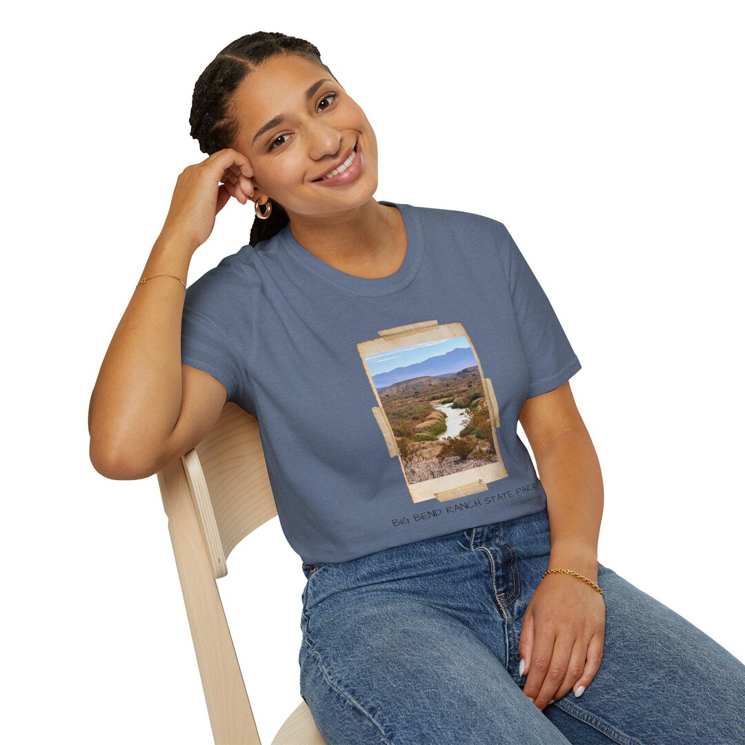 El Rio First Tee The Rio Grande Unisex Softstyle Tee | Big Bend Ranch State Park, Texas ...