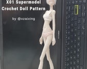 Crochet Doll Pattern: X01 Supermodel (PDF Download - English Version)