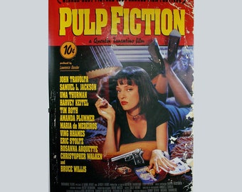 Pulp Fiction Movie Poster - High quality art print - Room decoration - Movie Poster Gift