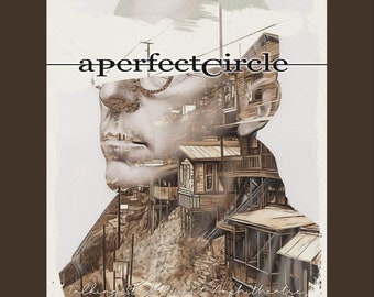 A Perfect Circle April 16th Phoenix AZ Concert Poster, Music Poster