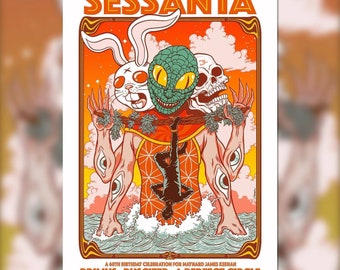 SESSANTA A 60th Birthday Celebration For Maynard James Keenan Woodland TX Poster