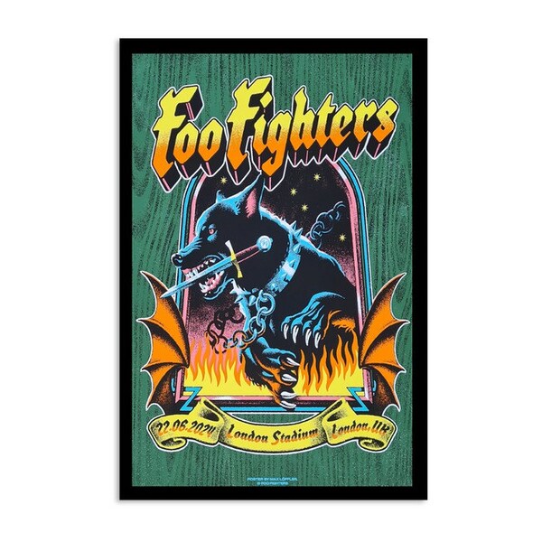 Foo Fighters 2024 Uk Etsy UK