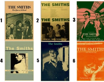 The Smiths Band Poster, Vintage Music Poster, The Smiths Fan Gift Poster, Music Band Poster, wall art, wall decor, music poster, retro music