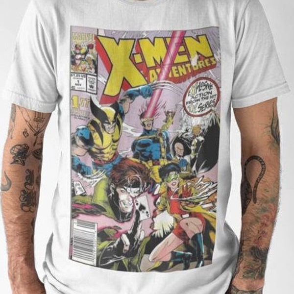 Marvel X-Men Animated Series, Men's Fashion, Tops & Sets, Tshirts & Polo Shirts on