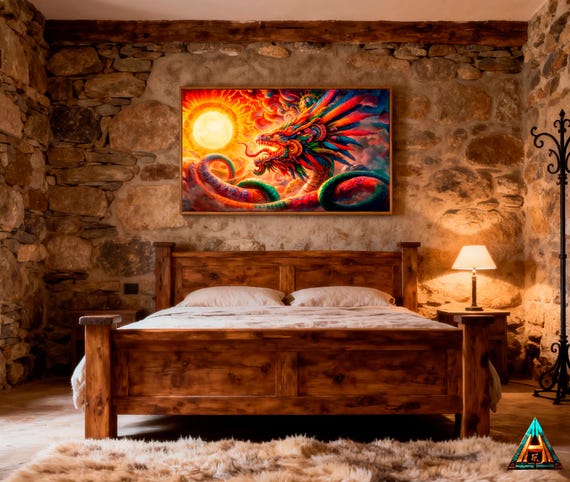 Quetzalcoatl – Timeless Symbolic Wall Art | Ancestral Art Gallery