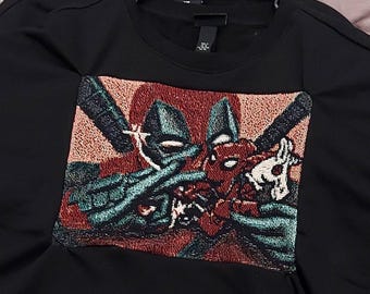 Deadpool / Sudadera / Sudadera con capucha / Arte tejido