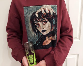 Wednesday Addams | Sweatshirt | Hoodie | Color | Woven Art | Addams Family