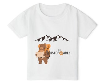 Camiseta para niños pequeños "Soy imparable" de Heavy Cotton™