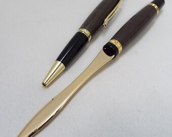 Matching Wall St. II Pen and Letter Opener Set By Thomas Creations brought to you be ThreadsthruTime