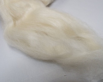 Superwash Blue Face Leicester, 4 ounces, can be dyed, Blue face Leicester, spinning fiber, wool, Ashland Bay, Threadsthrutime