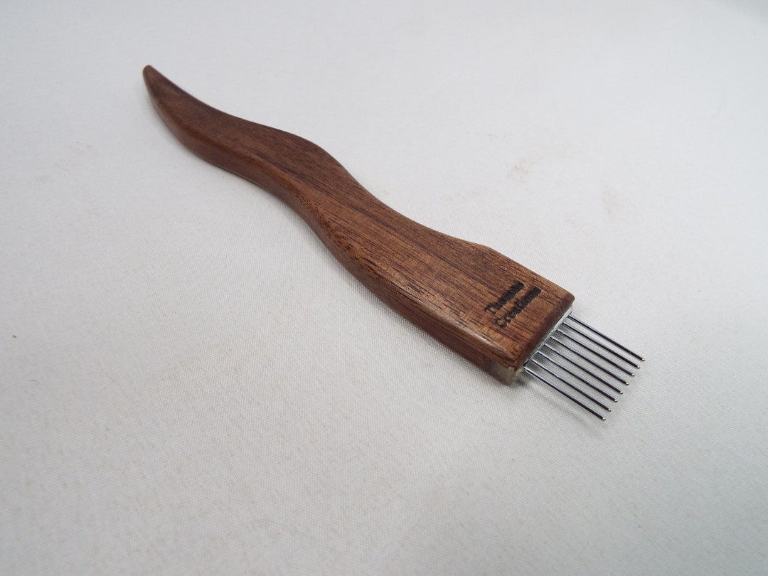 Travel Weaving Beater, Walnut, Weaving Beater, Tapestry, Beater