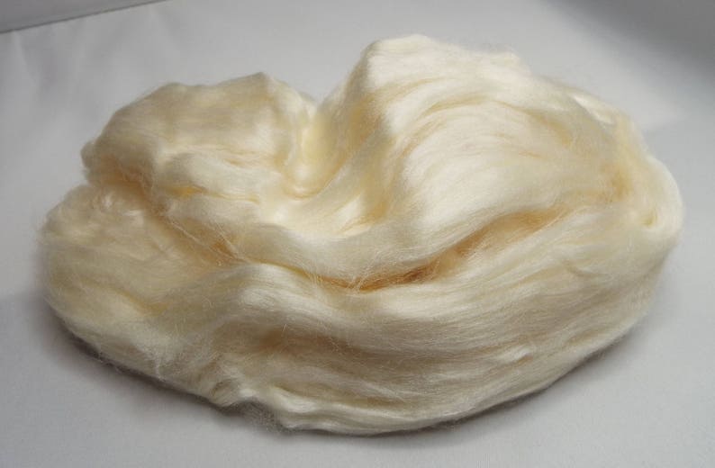 Red Eri Silk Silk Roving Sliver Spindle Spinning Etsy