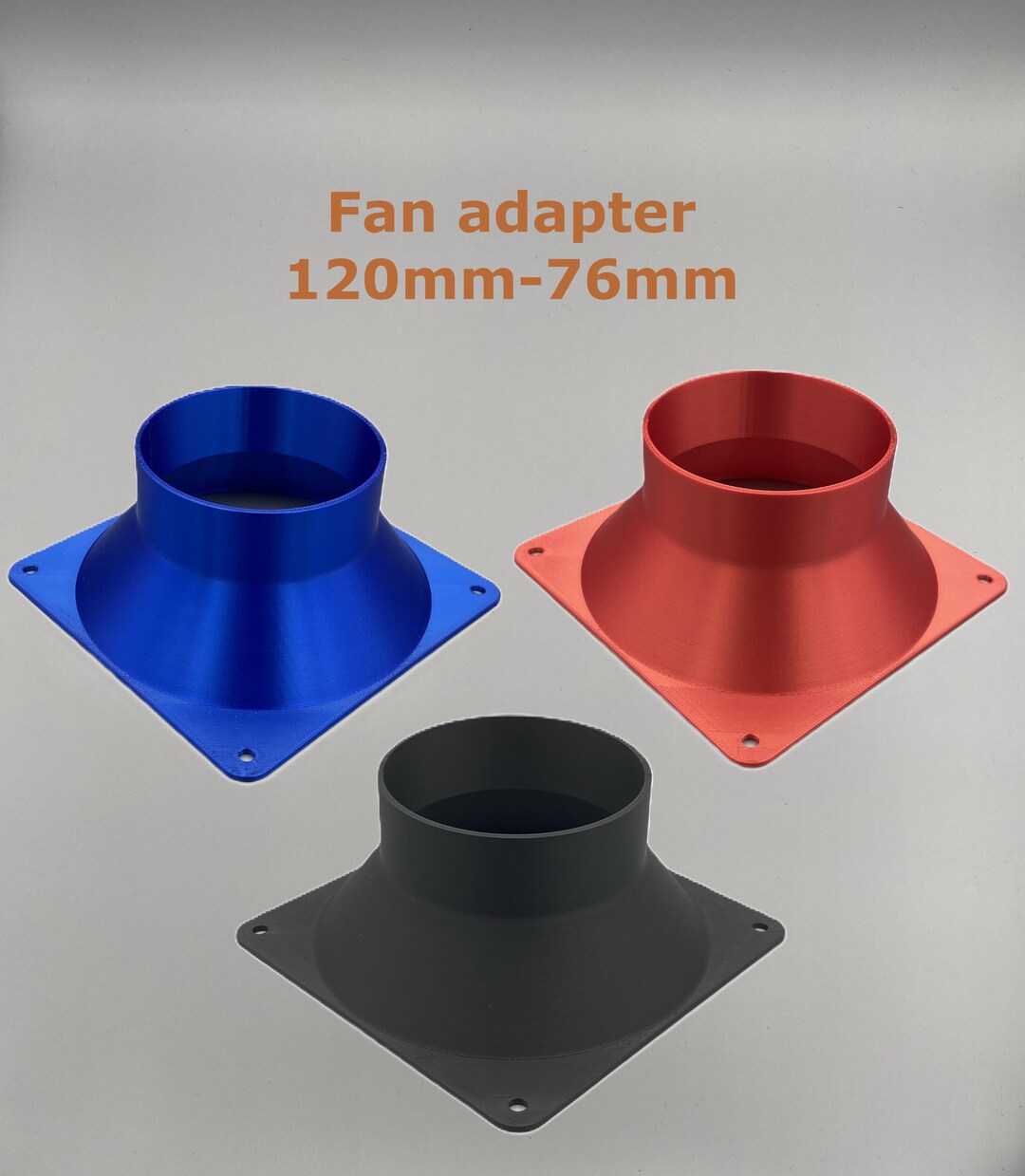 120-76mm / 140-76mm Adapter for Simracing Fan - Etsy