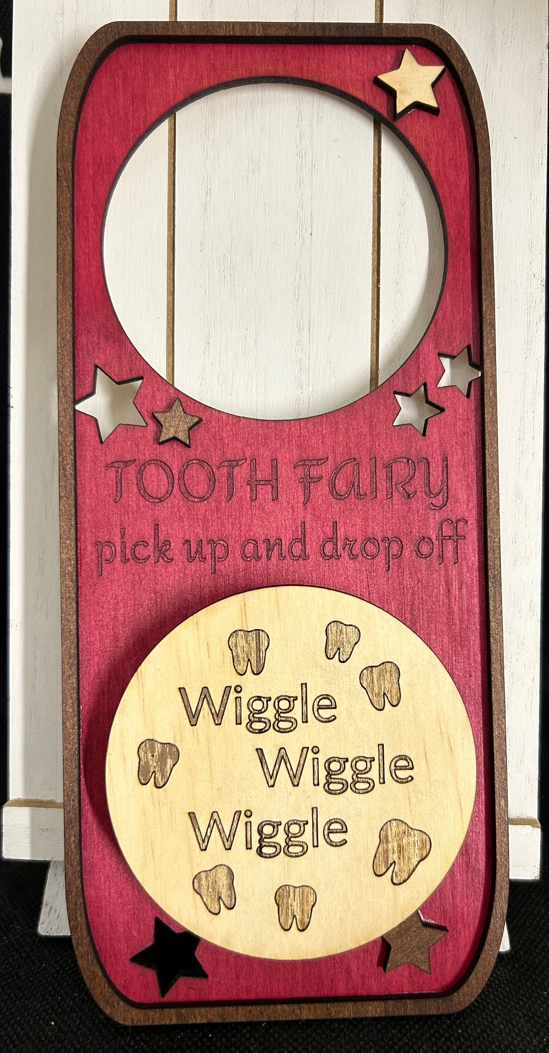 Tooth Fairy Pickup and Drop off Door Hanger - Etsy