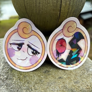 Roblox Dandy&#39;s World Glisten + Twisted Glisten Stickers (CHARM SOLD OUT)