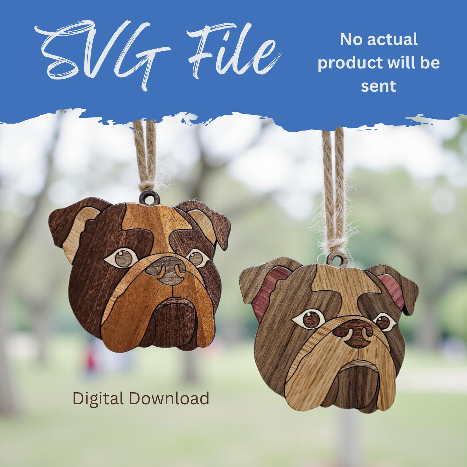 Olde English Bulldog Ornament - Etsy
