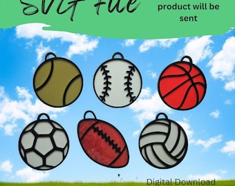 Balones deportivos - Archivo láser SVG de atrapasol