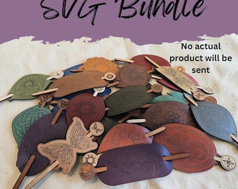 Stick Barrette 12 Bundle -  SVG Laser File