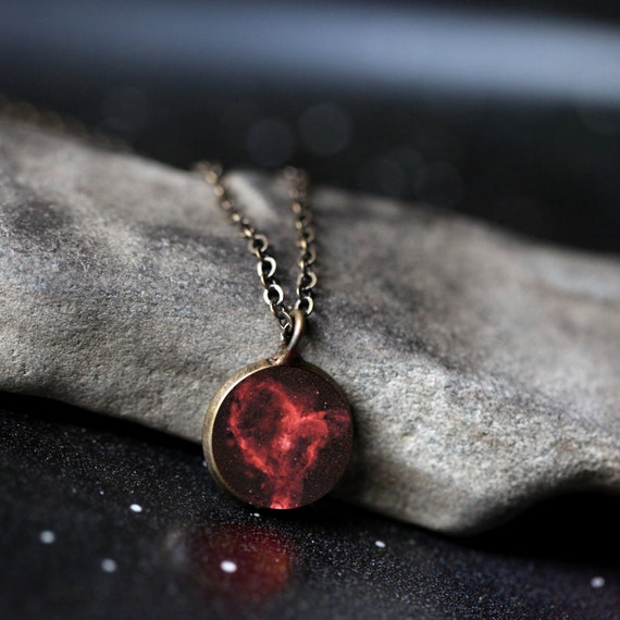 Buy Heart Nebula Pendant Galaxy Space Necklace Antique Silver or Bronze  Valentine's Jewellery, Outer Space Universe Jewelry, Science Gift Online in  India - Etsy