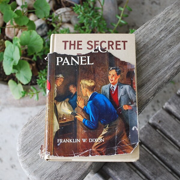 Vintage Book The Secret Panel Hardy Boys Franklin W. Dixon