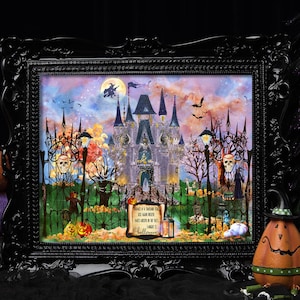 ハロウィーン ロイヤルティ ソワレ アートプリント 画像を選択してください