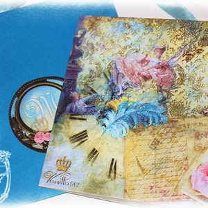 Versalhes The Swing Beautiful Marie Antoinette Le Petit Trianon Conjunto de cinco cartas inspiradas