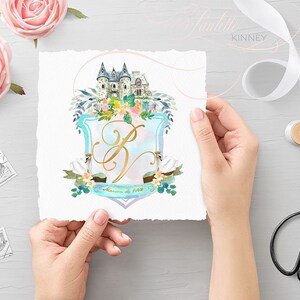 Custom Personalized Crest Wedding and Stationery image 5