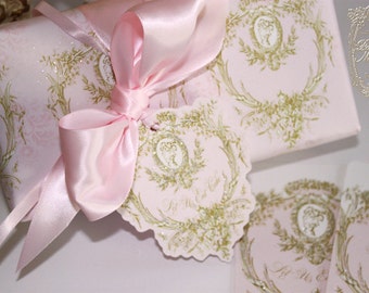 Gift Wrap Marie Antoinette 4  Sheets Choose from a Variety of Designs