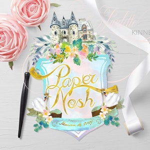 Custom Personalized Crest Wedding and Stationery image 6