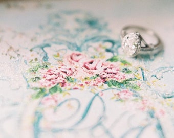 Marie Antoinette Einladungen Musique of Enchantment Hochzeit, Dusche, Bachelorette, Tee, Party, Event-Set 6 Stück mit Umschlägen