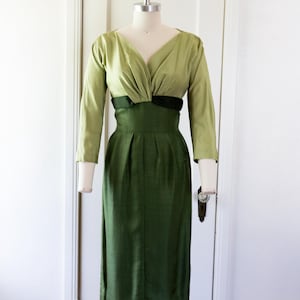 1950s Green Dress - Etsy