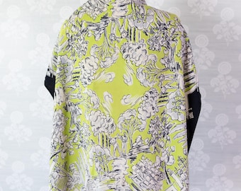 Extra Large 1940s The Three Musketeers Print Scarf