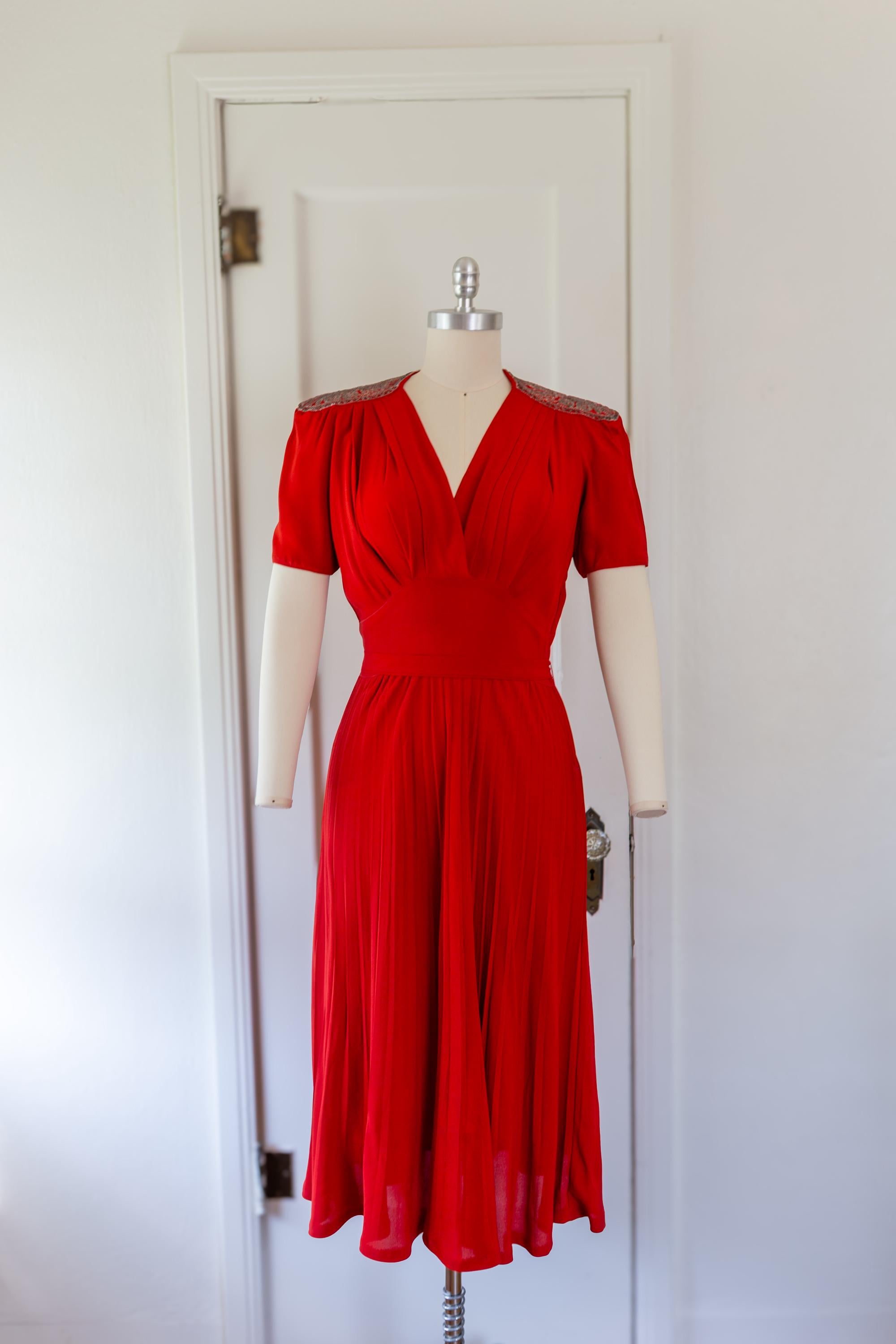 1940s Cocktail Dress