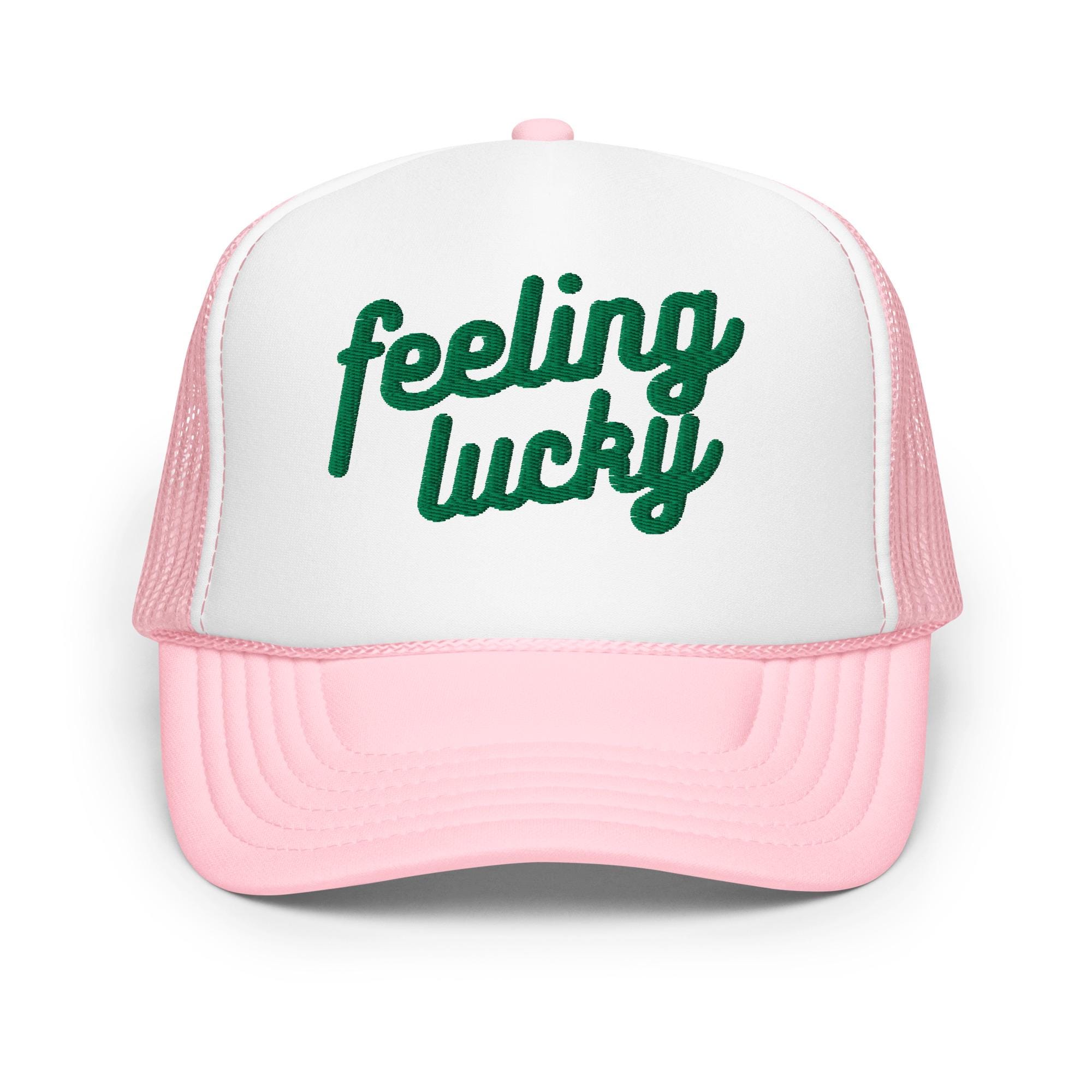 ??\'Feelin\' Lucky\' St Patrick’s Day Trucker Hat Embroidered  main image 3