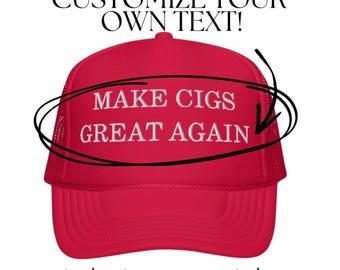 Custom Embroidered Trucker Hat: Personalized USA Hat