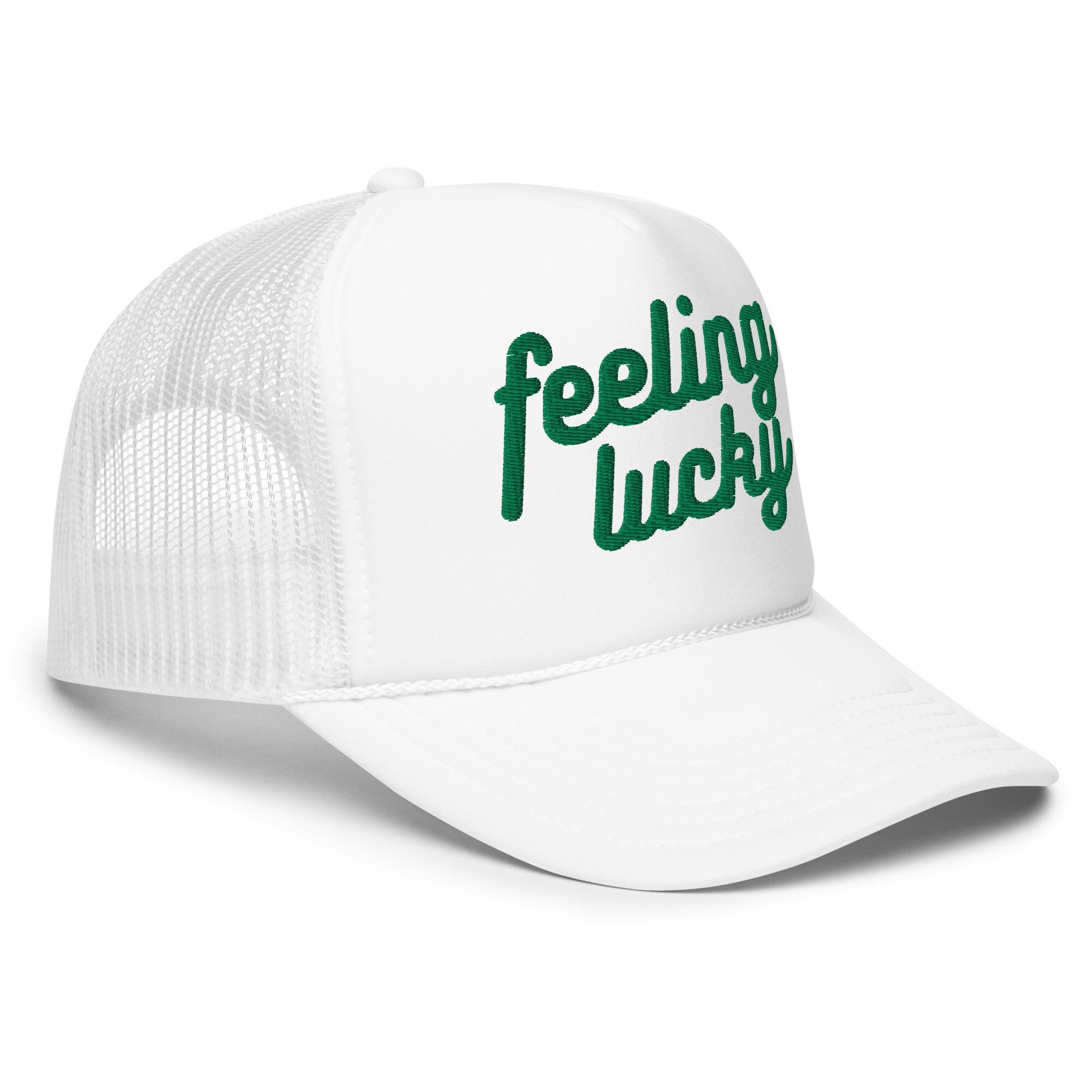 ??\'Feelin\' Lucky\' St Patrick’s Day Trucker Hat Embroidered  main image 4