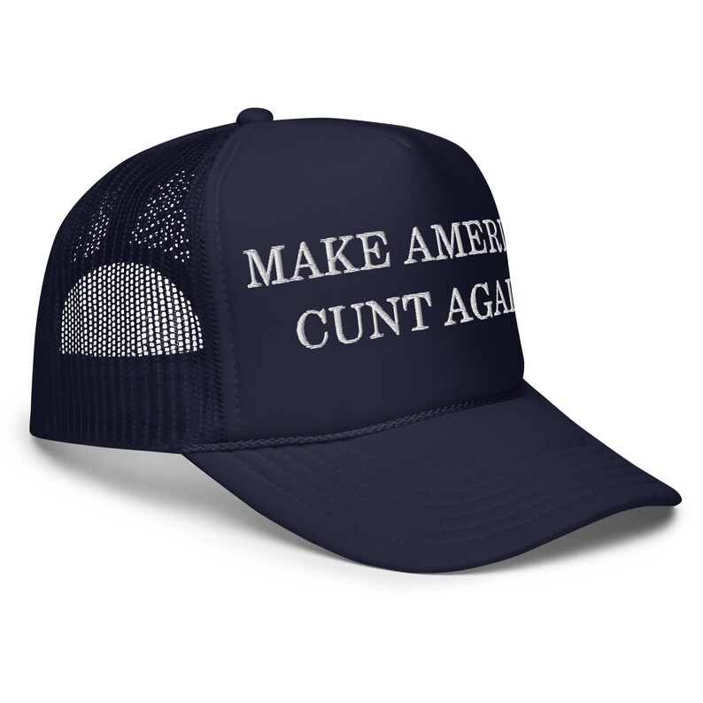 Make America Cunt Again Trucker Hat,  Funny MAGA hat, Bender Trucker Hat, Fourth of July Hay, Boat Hat, Funny Trucker Hat, Trump Parody hat