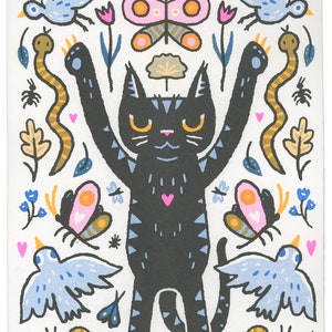 Cricket&#39;s World – Risograph Print