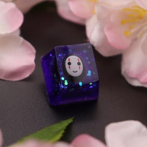 Kawaii Face Artesian Keycap / Keycap fatto a mano / Keycap anime / Keycap tastiera meccanica / Keycap Escape