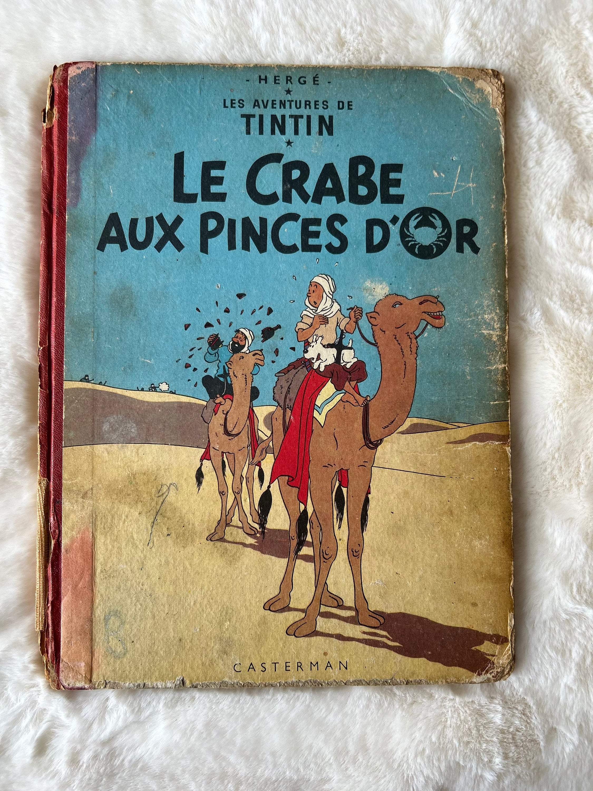 TinTin ミニカー　1/43 Crabe aux Pinces Dor Voiture Tintin Le Crabe aux Pinces d'Or Atlas - Collection