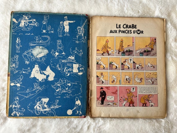 Les Aventures De Tintin: Le Crabe Aux Pinces D'or by Hergé, First