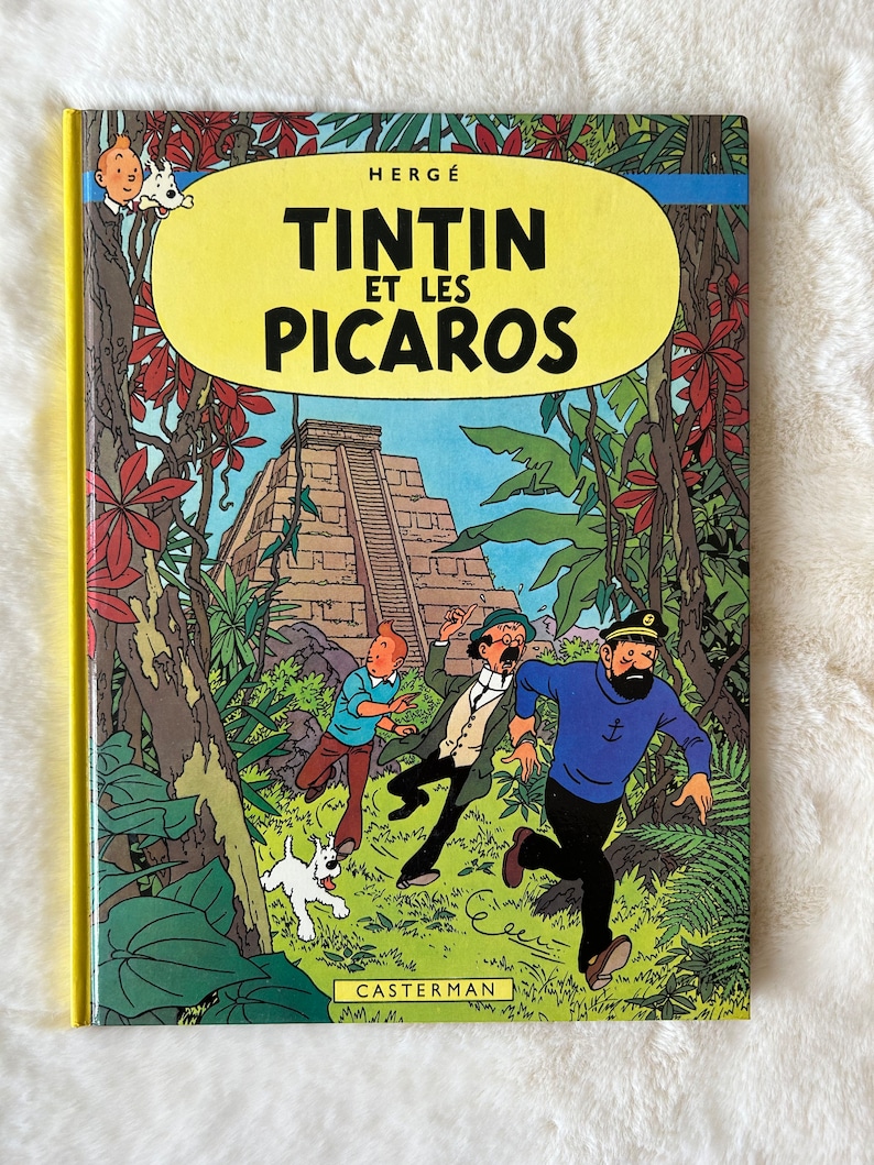Les Aventures De Tintin Tintin Et Les Picaros by Hergé, First Edition
