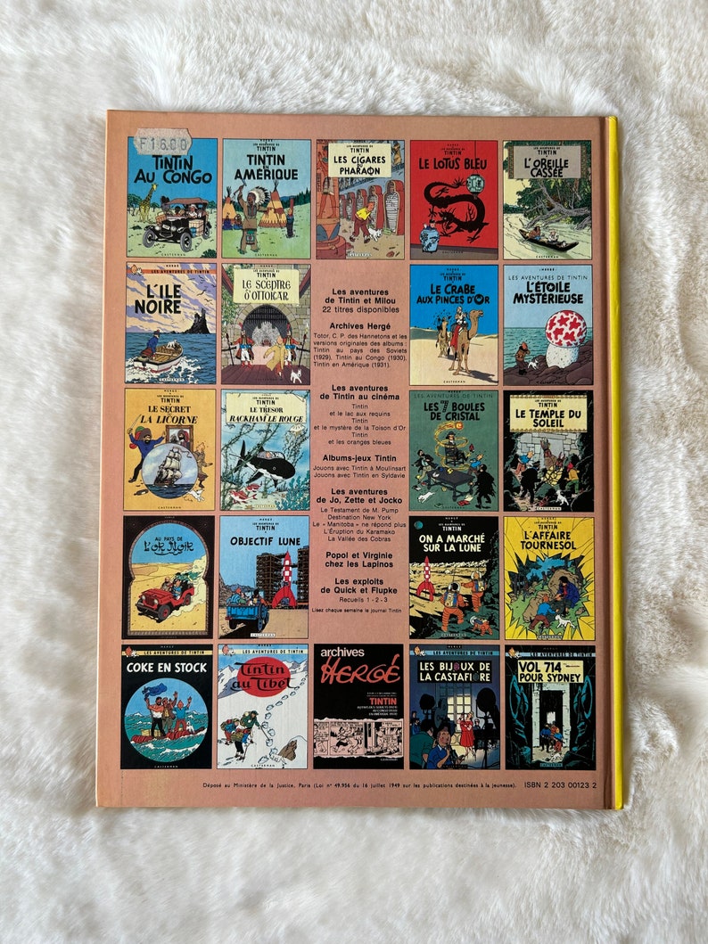 Les Aventures De Tintin Tintin Et Les Picaros by Hergé, First Edition
