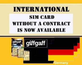 Giffgaff Wanderlust SIM : Alimentez votre envie de voyager, connectez le monde