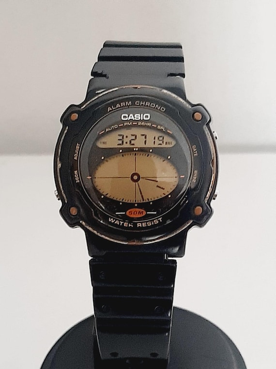 Reloj Casio AE-31W, analógico-digital, modulo 922