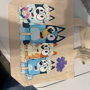 Bolsos de mano personalizados Bluey